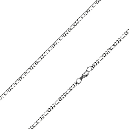 Šperky4U Ocelový řetízek figaro, tl. 5 mm - OPE1010-050-55