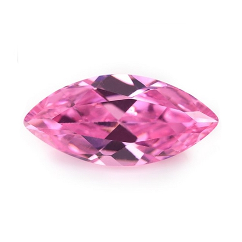 Šperky4U CZ Kubický zirkon - Pink, 2 x 4 mm - CZM400-015