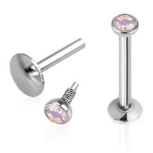 Piercing do brady - labreta Opalit 3 mm