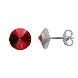 Levně NUBIS® Ocelové náušnice 8mm, SIAM RER - NZ003-SR
