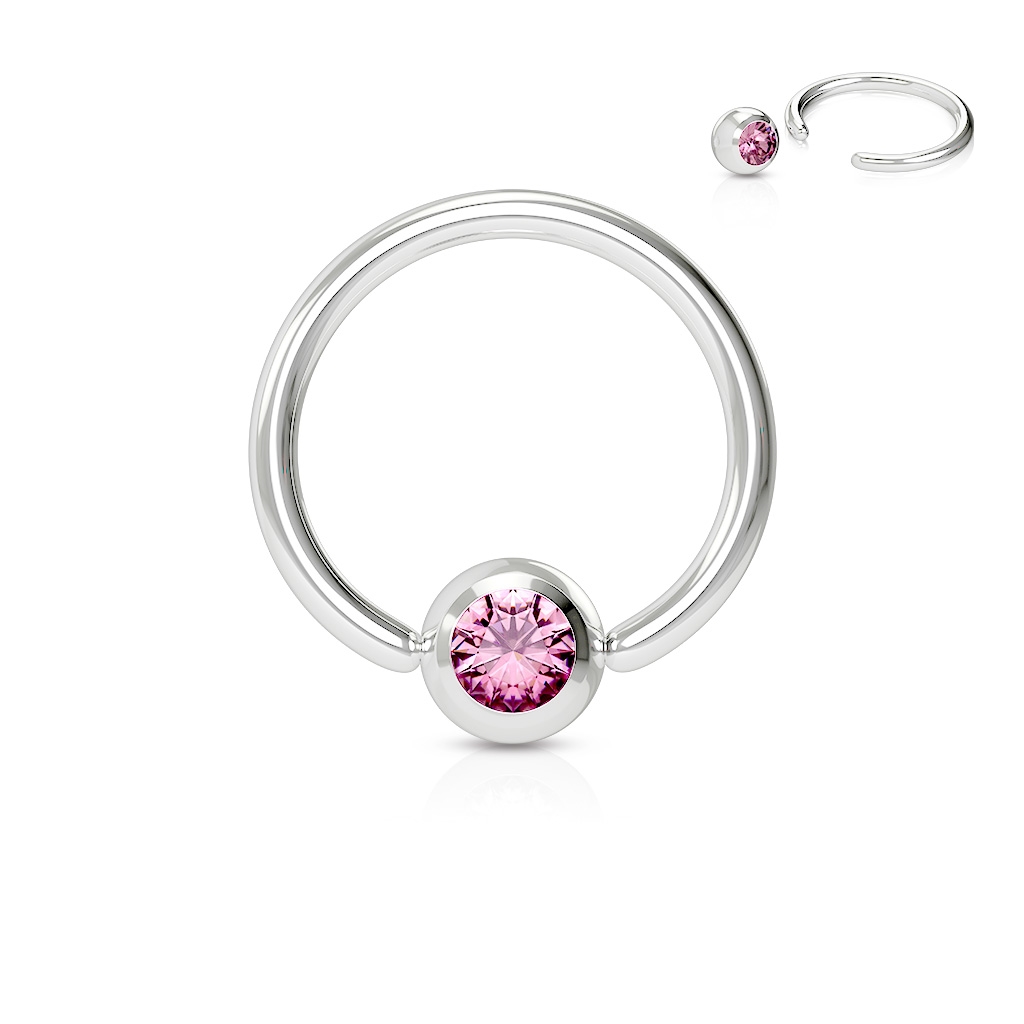 Šperky4U Piercing - kruh 1,2 x 10 mm - K01023-1210P