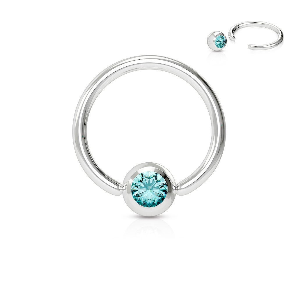 Šperky4U Piercing - kruh 1,2 x 10 mm - K01023-1210Q