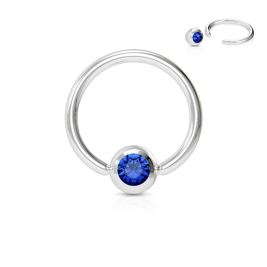 Šperky4U Piercing - kruh 1,6 x 11 mm - K01023-1611B
