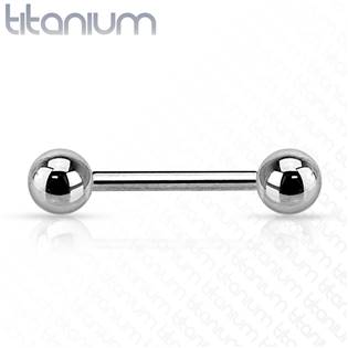 Piercing do jazyku titan