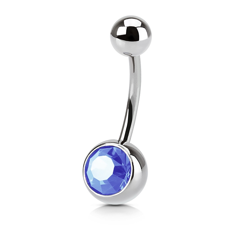 Šperky4U Piercing do pupíku - banánek - BS01001-LB