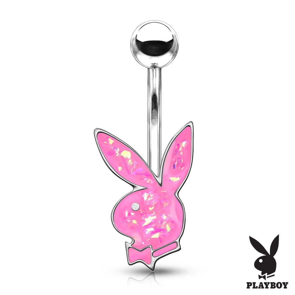 Piercing do pupku, zajačik Playboy