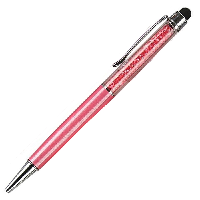 Guľôčkové pero / stylus, farba ružová