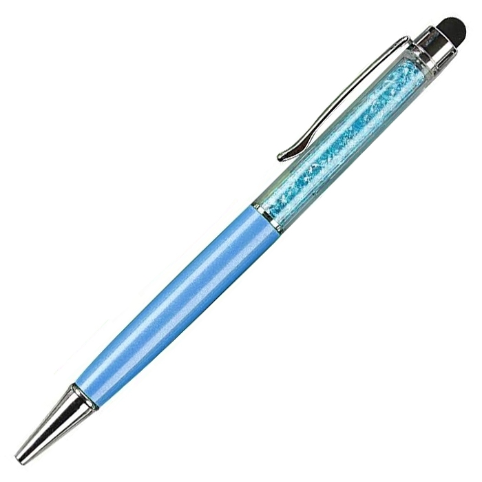 Guľôčkové pero / stylus, farba svetlo modrá