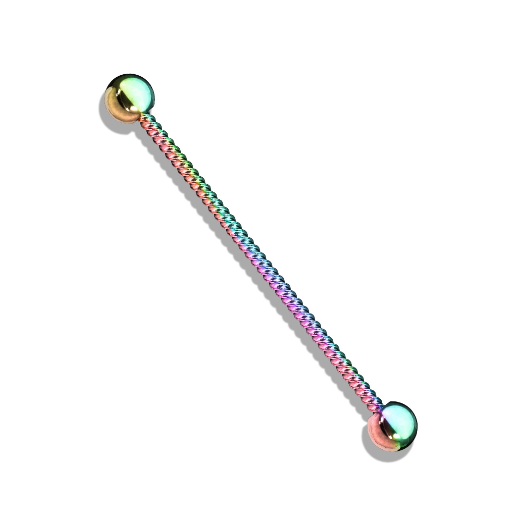 Šperky4U Industrial piercing 1,6 x 38 mm - ID01030-W