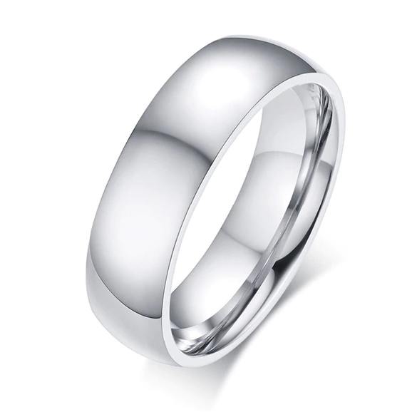OPR0099 Pánsky oceľový snubný prsteň