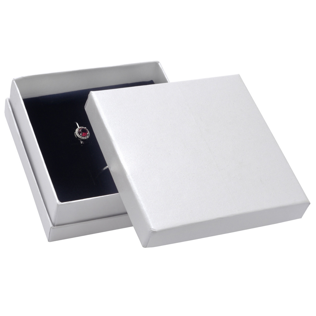 Šperky4U Dárková krabička na set bílá - KR0099-WH
