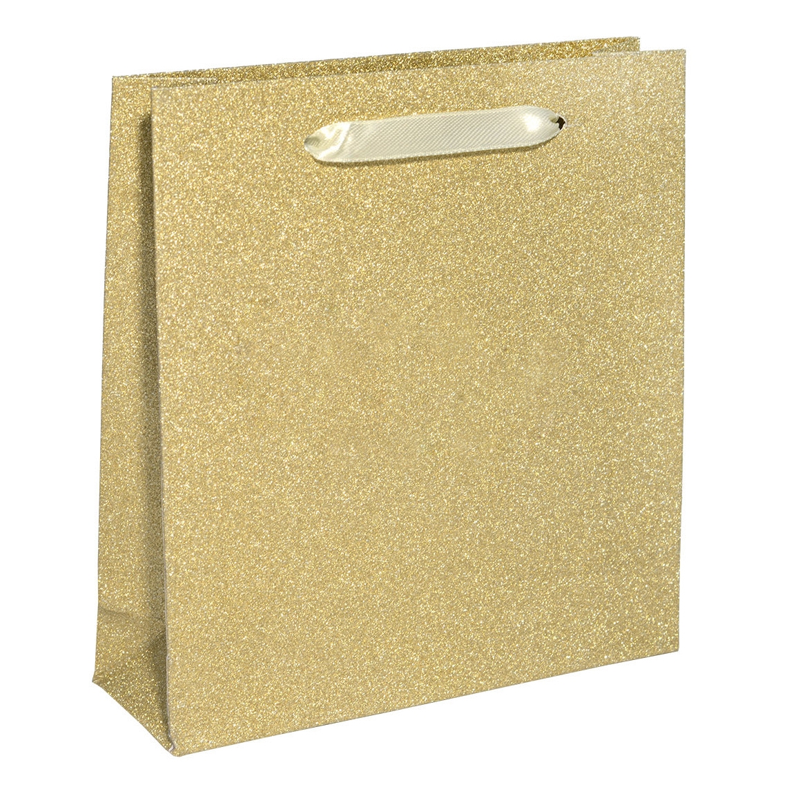 Papierová darčeková taška zlatá
