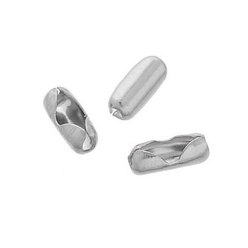 Šperky4U komponenty - zapínání na kuličkový řetízek tl. 8 mm - OK1014-080