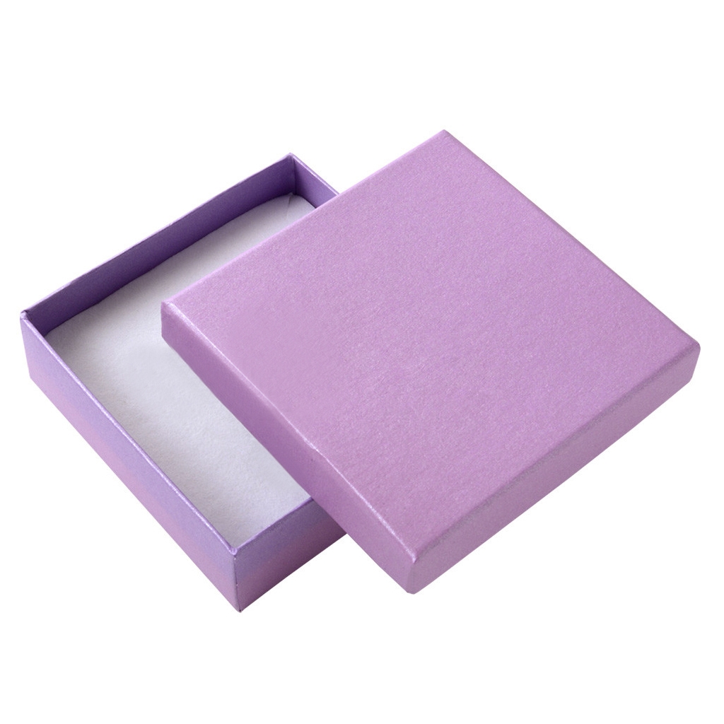 Darčeková krabička - perleťovo fialová