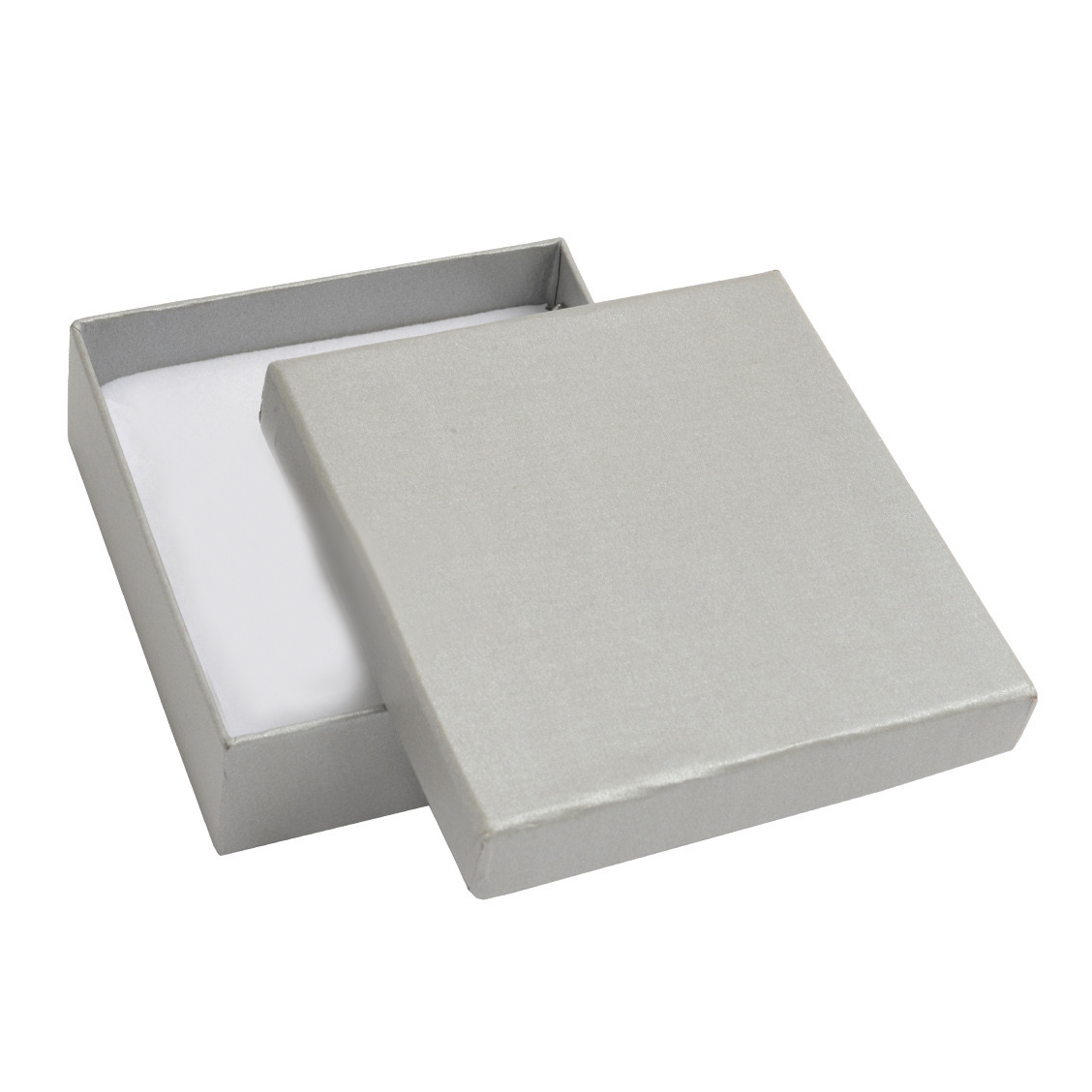 Darčeková krabička - strieborno šedá