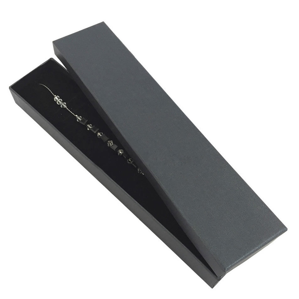 Darčeková krabička na náramok - perleťovo čierna