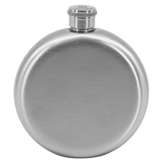 MEEX Ocelová kapesní lahev - placatka kulatá 150ml v dárkovém balení - 97122