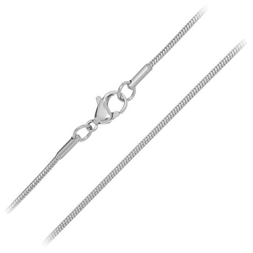 Šperky4U Ocelový řetízek - had tl. 2 mm - OPE1160-020-40