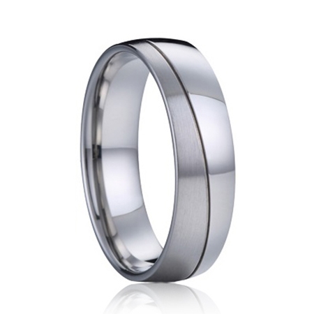 NUBIS® NSS1013 Pánský snubní prsten - velikost 61 - NSS1013-61
