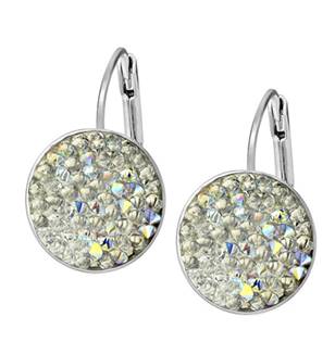Náušnice s krystaly Crystals from Swarovski® CRYSTAL AB