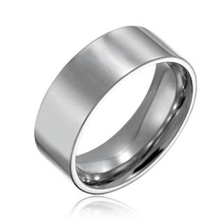 Ocelový prsten, š. 8 mm, vel. 70