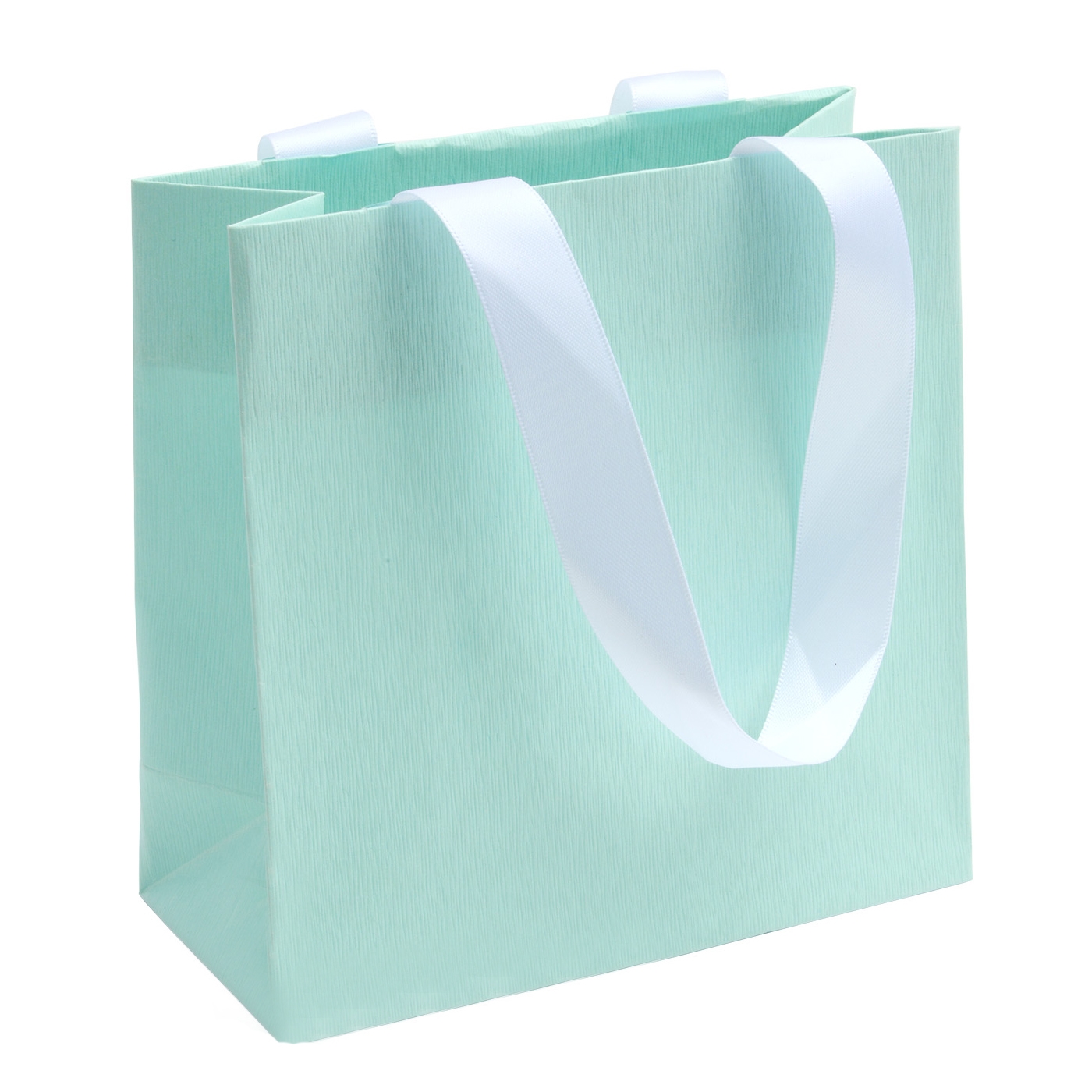 Šperky4U Světle zelená dárková taška s bílými uchy - KR1023-LB