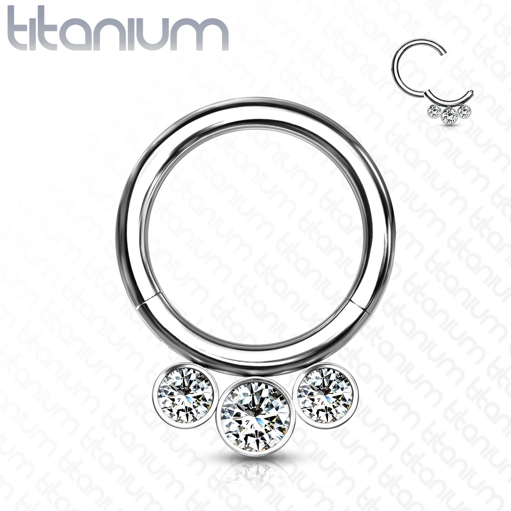 Piercing segment kruh TITAN, 1,2 x 10 mm