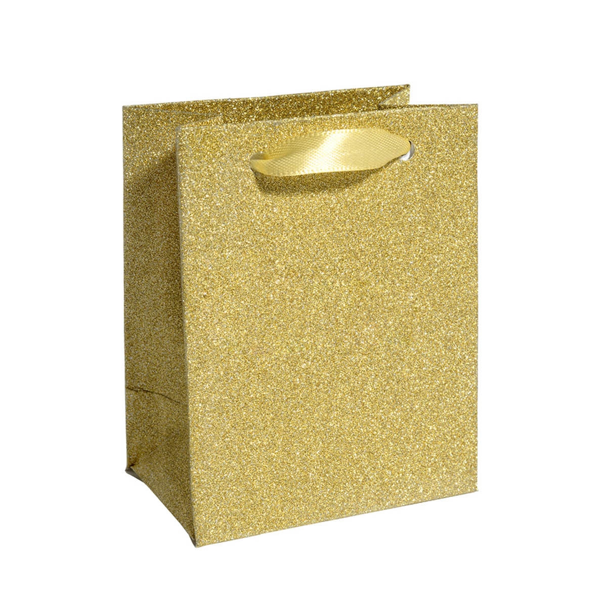 Malá darčeková taška zlatá