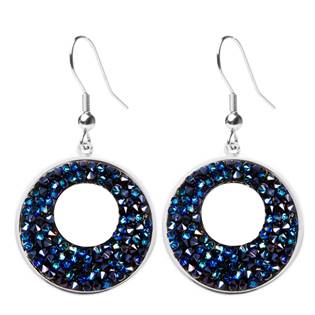 Náušnice VICTORY Crystals from Swarovski® BERMUDA BLUE