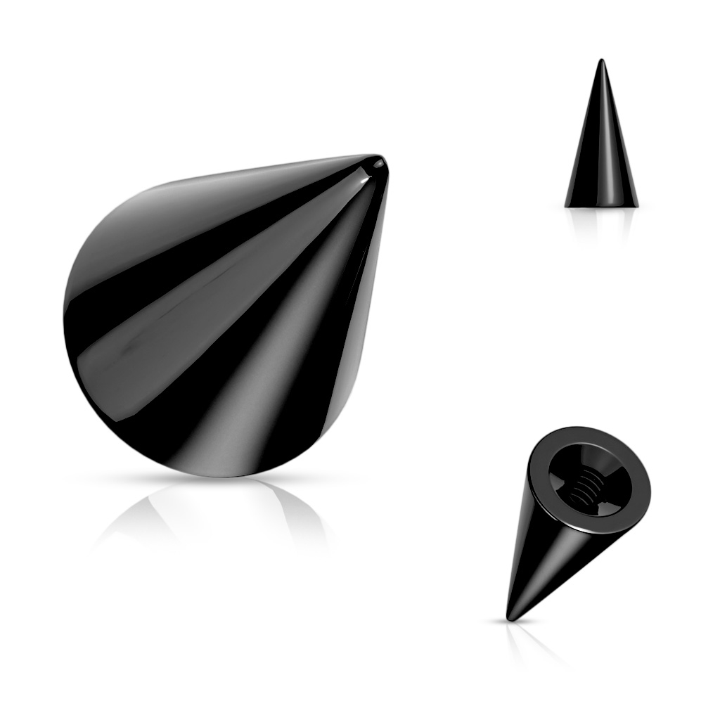 Náhradná čierna oceľová špička 1,6 mm - kónus