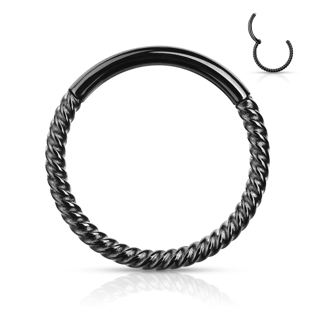 Piercing segment kruh vrúbkovaný, 1,0 x 8 mm