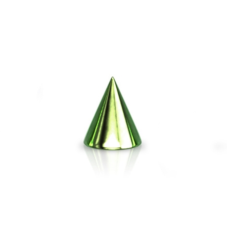 Náhradná zelená oceľová špička 1,2 mm - kónus 3x3 mm