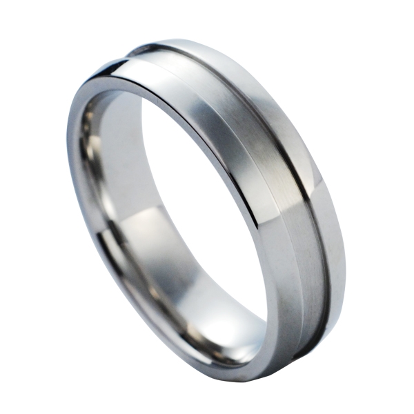 NUBIS® NSS1016 Pánský snubní prsten - velikost 60 - NSS1016-60