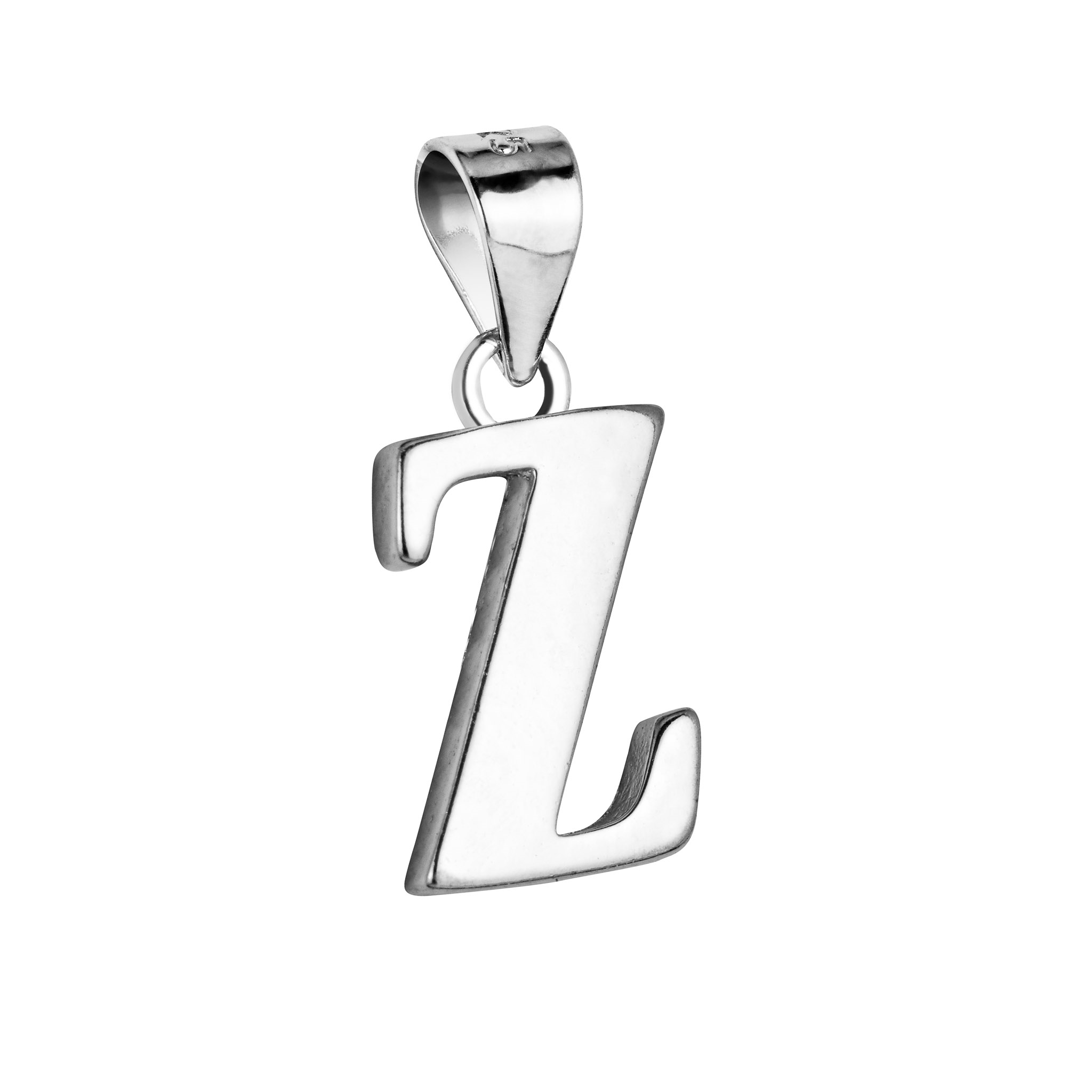 Strieborný prívesok - písmeno "Z"