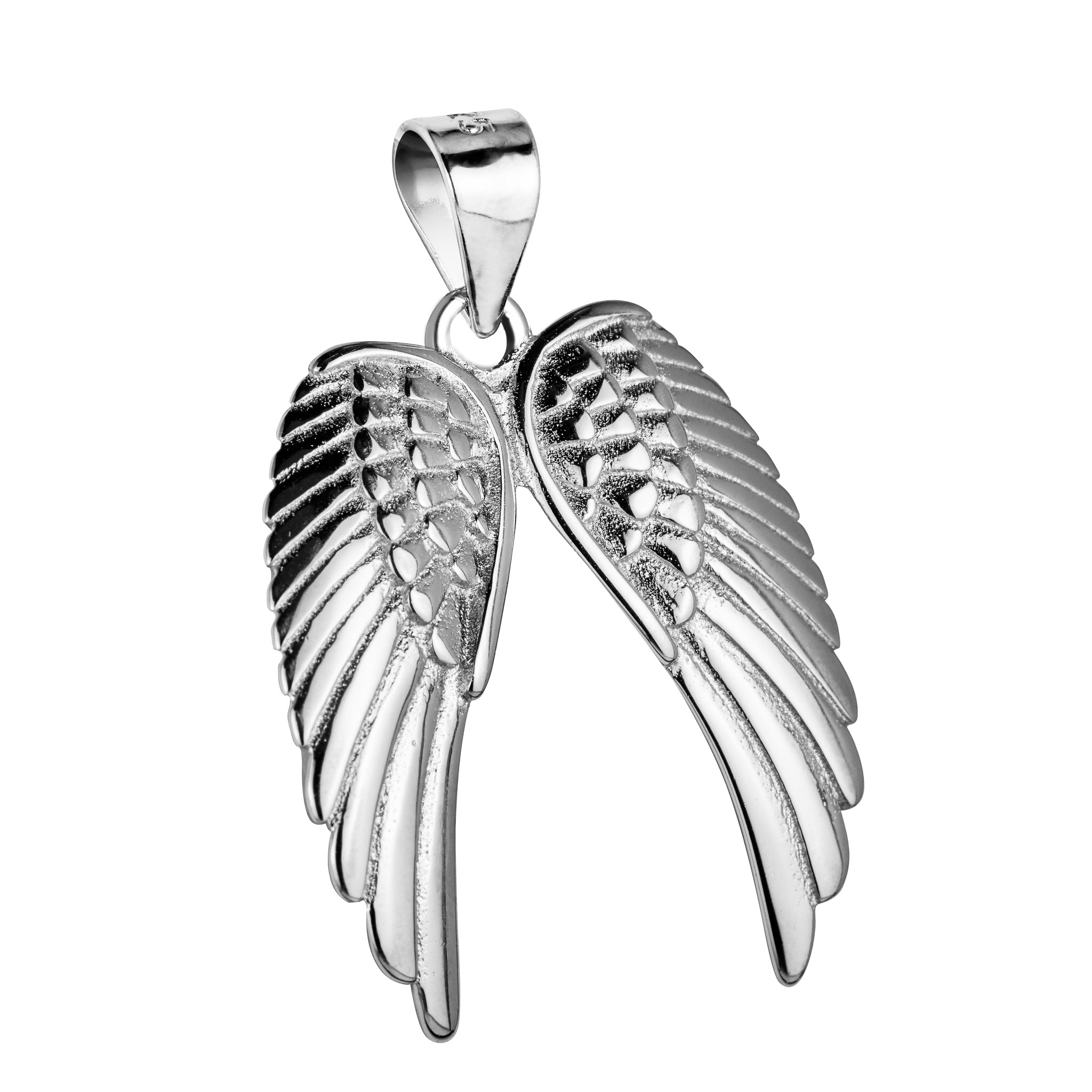 Strieborný prívesok - anjelské krídla