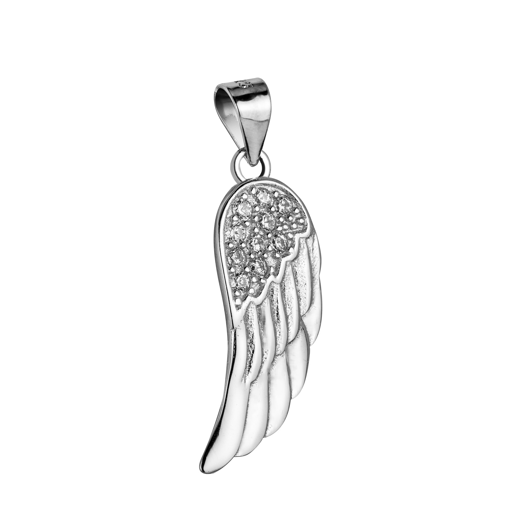 Strieborný prívesok - anjelské krídlo