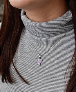 EG3203-VI Sada šperků s krystaly Swarovski náušnice, řetízek a přívěsek