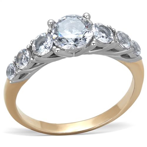 Šperky4U Ocelový prsten se zirkony - velikost 60 - AL-0020-60