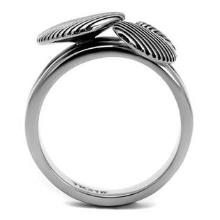 Extravagantní ocelový prsten