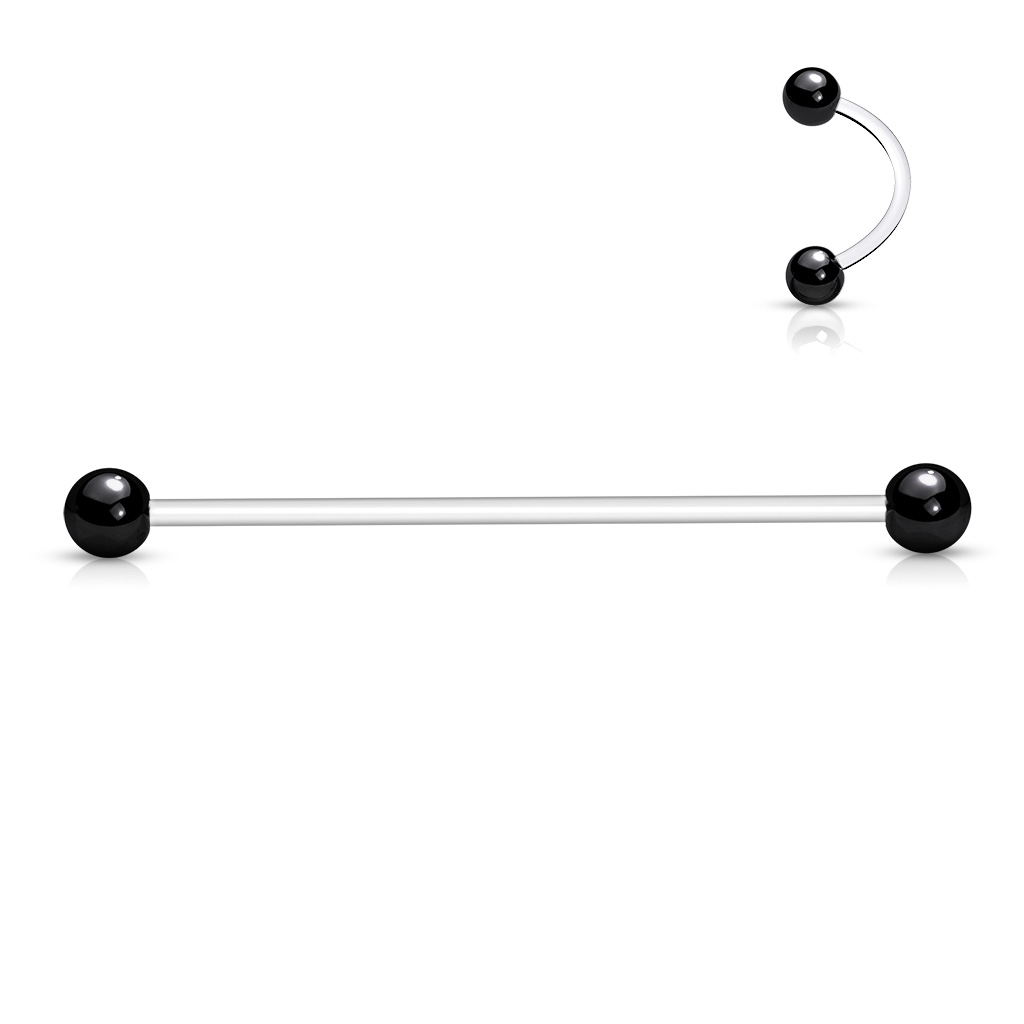 Šperky4U Piercing do jazyka PTFE - PJ01069