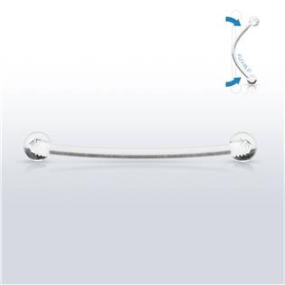 Piercing do jazyka BioFlex, 1,6 x 16 mm