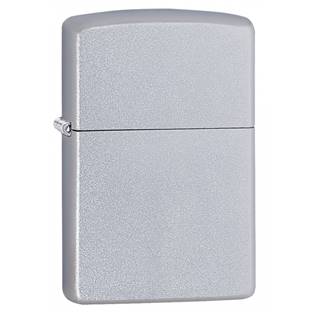 ZIPPO zapalovač saténový chrom