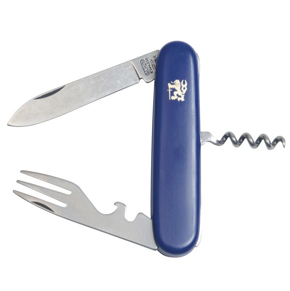 MIKOV Otvírací kapesní nůž "STOVKA" s vidličkou - 124125146