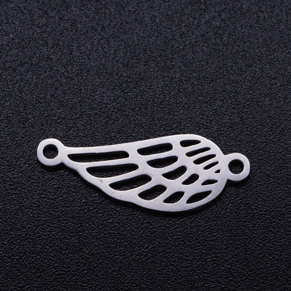 Šperky4U Ocelový přívěšek - andělské křídlo - OK1339-ST