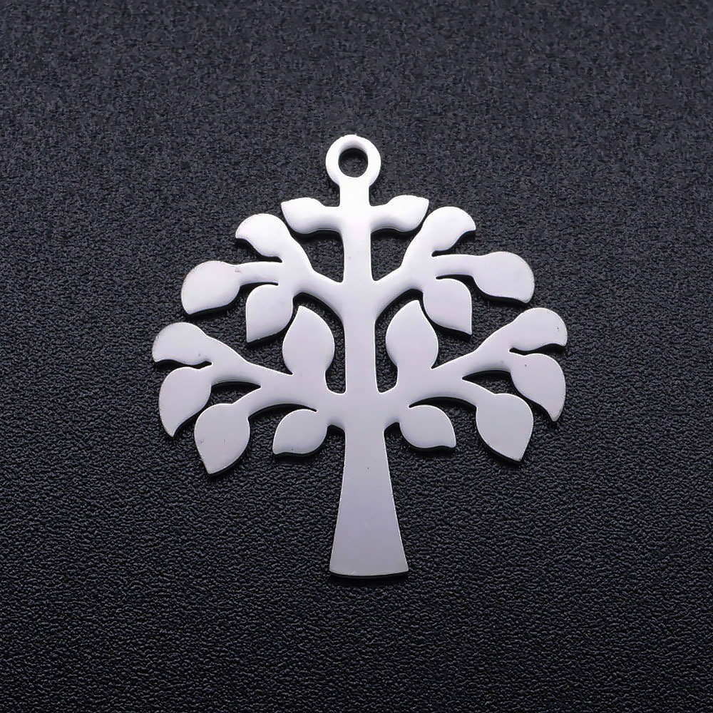Šperky4U Drobný ocelový přívěšek - strom života - OK1329