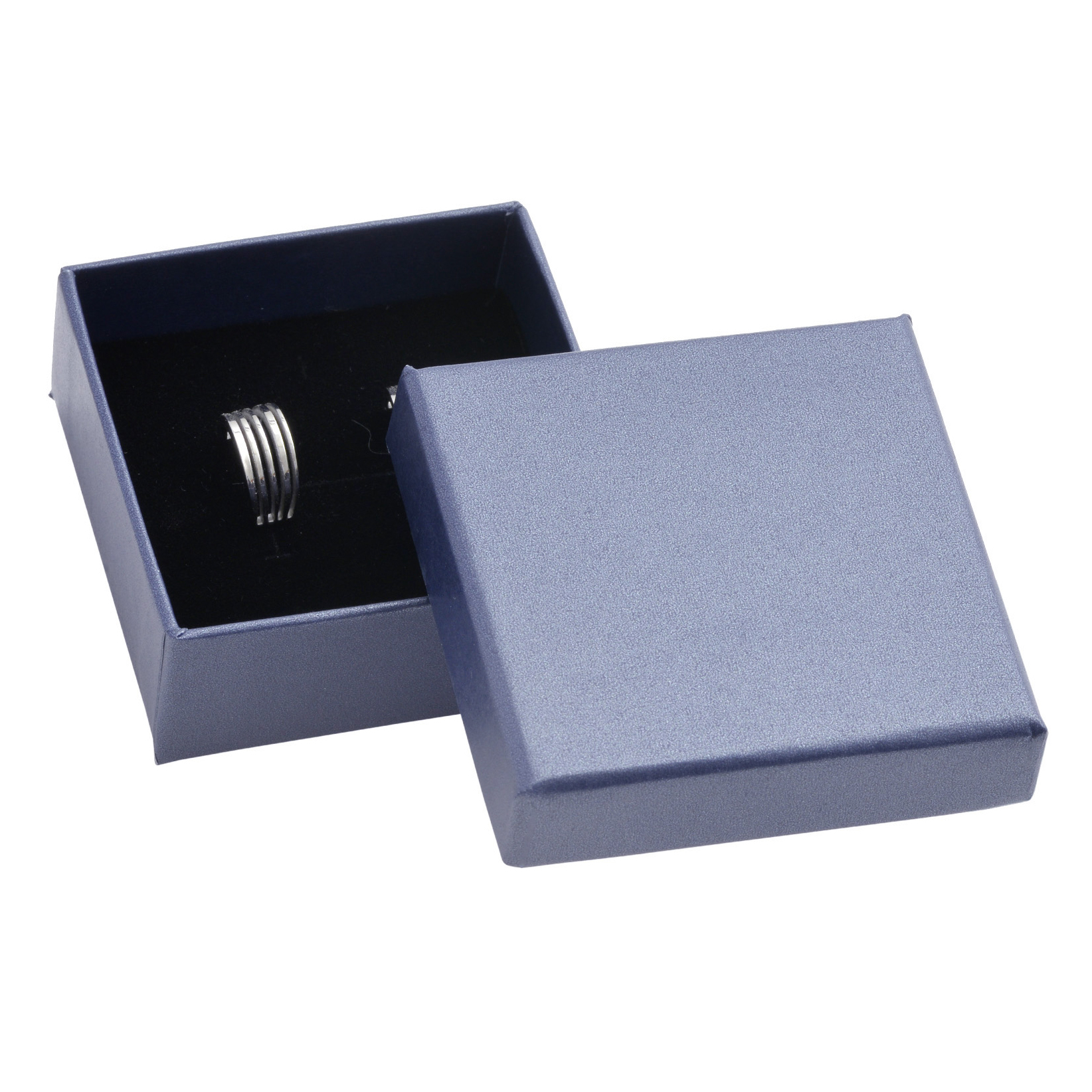 Šperky4U Dárková krabička na soupravu šperků - modrá - KR0190-BL