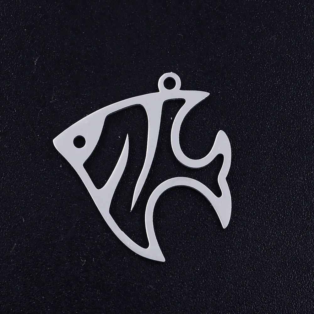 Šperky4U Ocelový přívěšek - rybka - OK1363-ST