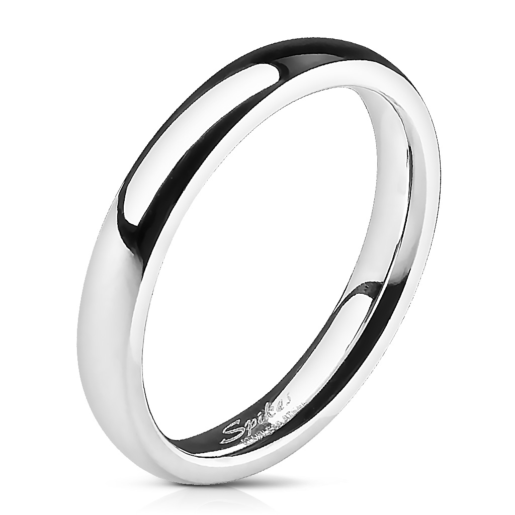 Šperky4U Ocelový prsten šíře 3 mm - velikost 67 - OPR1232-67