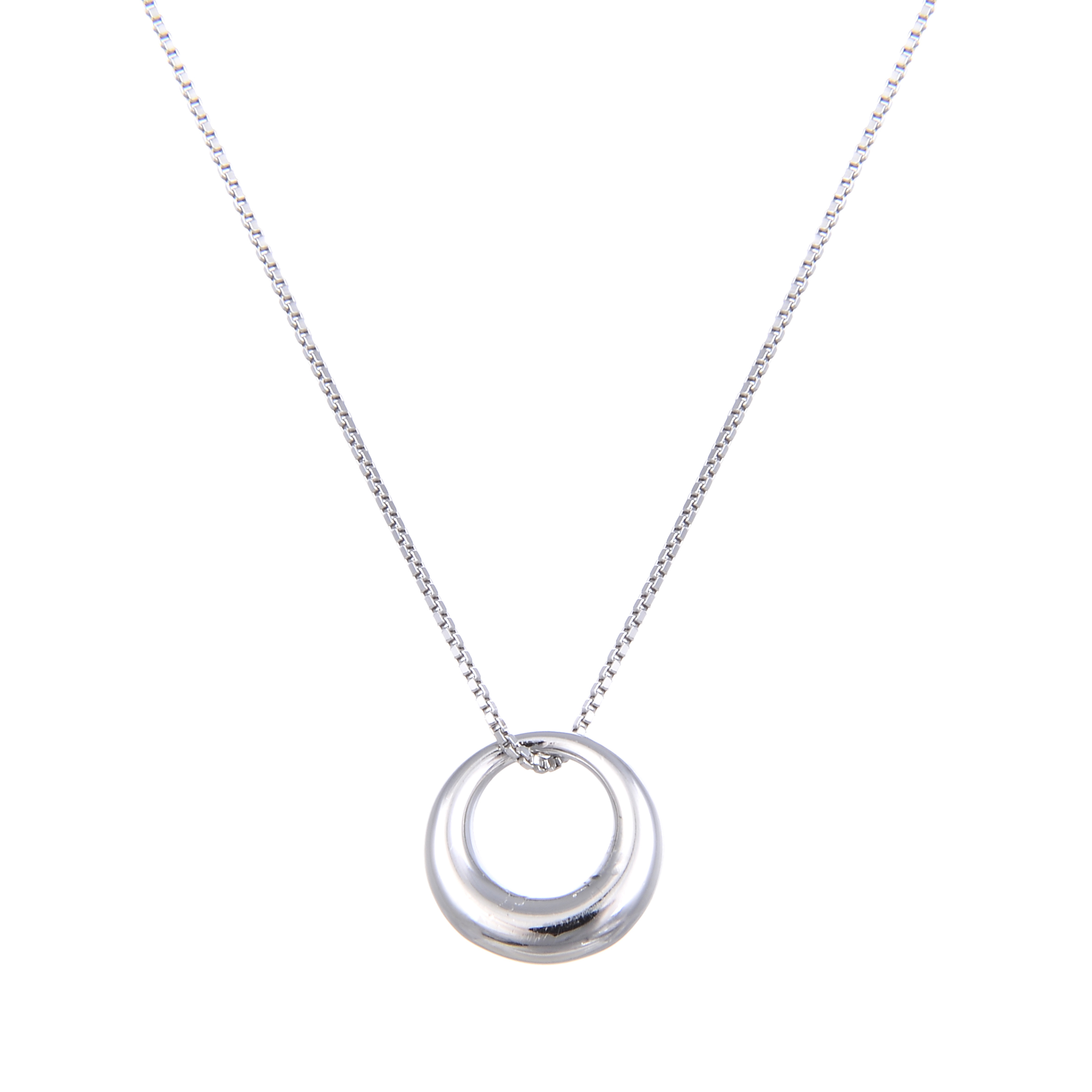 NUBIS® Střibrný náhrdelník kolečko - NB-2191