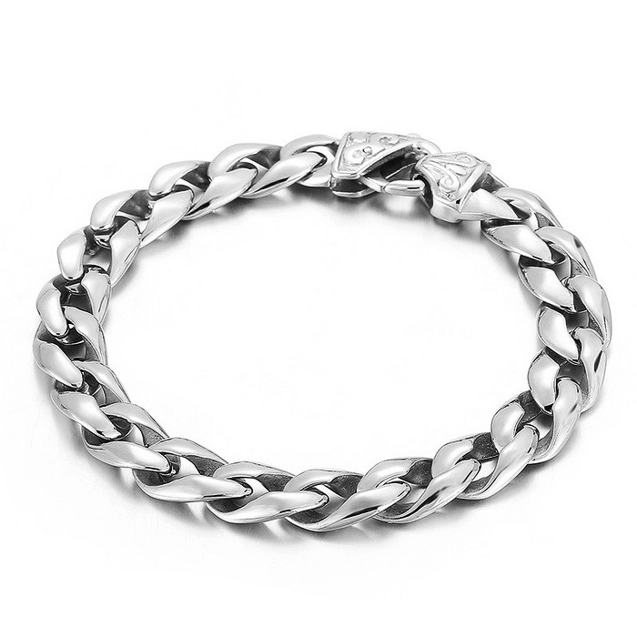 Šperky4U Pánský ocelový náramek - OPA1701